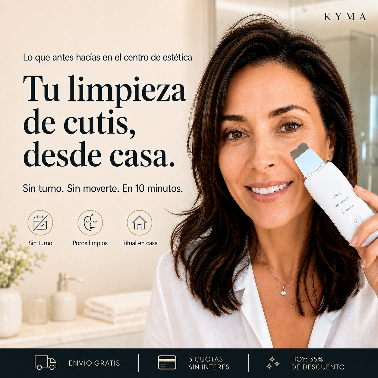 KYMA · Tu limpieza de cutis, desde casa