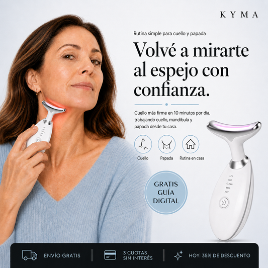 KYMA · Lift — Masajeador Reductor de Papada y Cuello